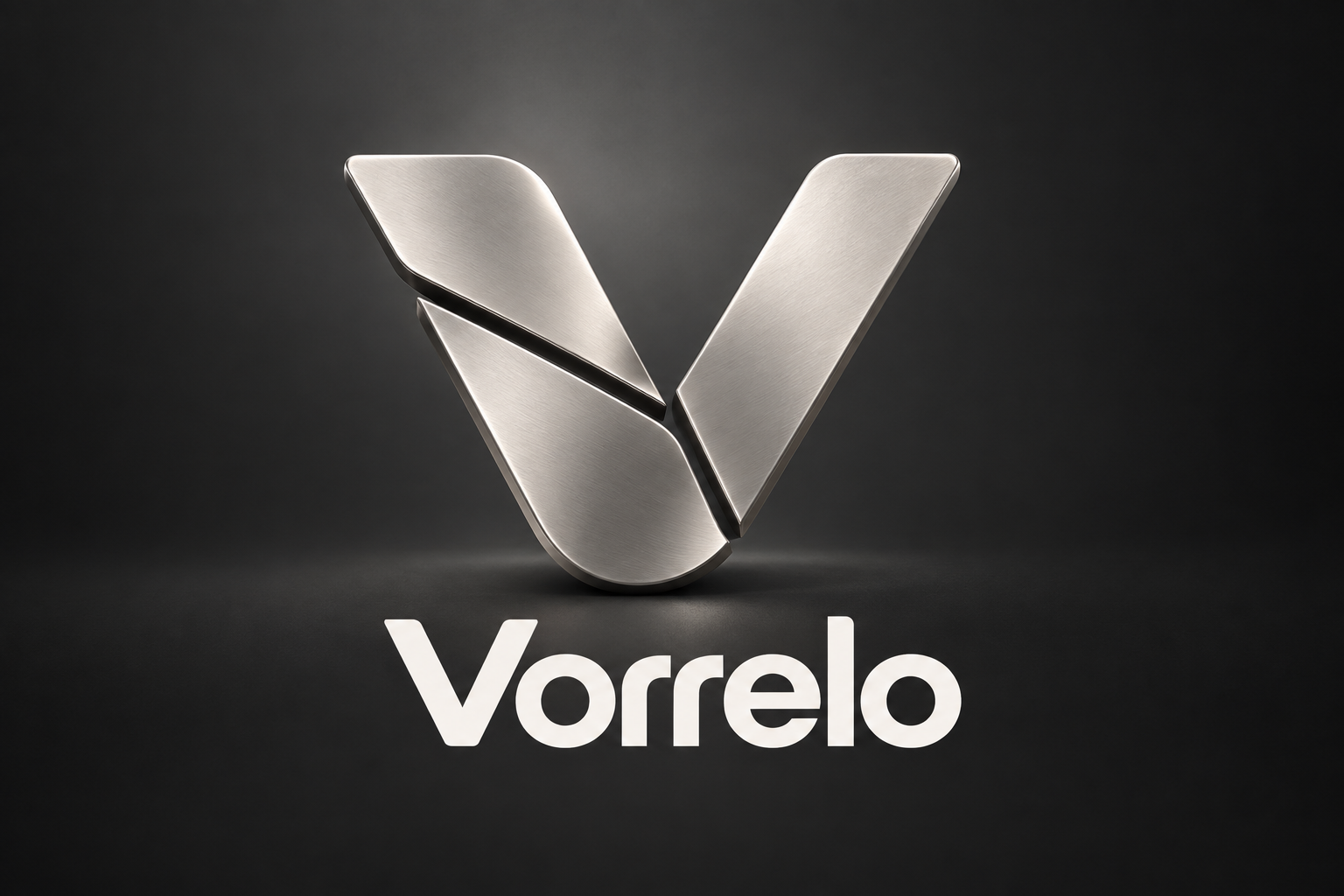 Silbernes Vorrelo-Logo